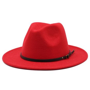 British Retro Top hat Female Tide Ladies Woolen Hat