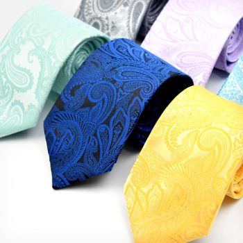 Men's Tie With High Weft Density Pattern