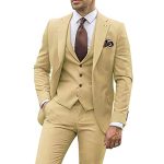 Men's Fashion Casual Slim Suit Three Pieces