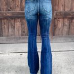 Casual Women's High-rise Ripped Washed Jeans