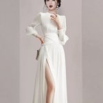 High End Exquisite Imperial Style Dress