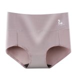 Popular High Waist Pure Cotton Women's Underwear Swan Belly Warm Palace Large Mm Graphene Antibacterial Crotch Briefs