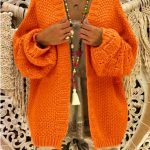 Loose Women's Hollow Knit Sweater