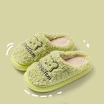 Little Bear Cotton Slippers Women's Home