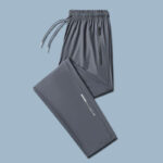 Quick Drying Elastic Ice Silk Pants